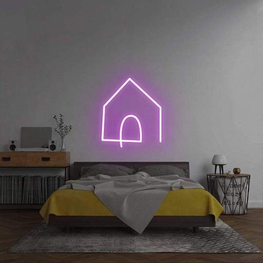 Home Pink Neon sign