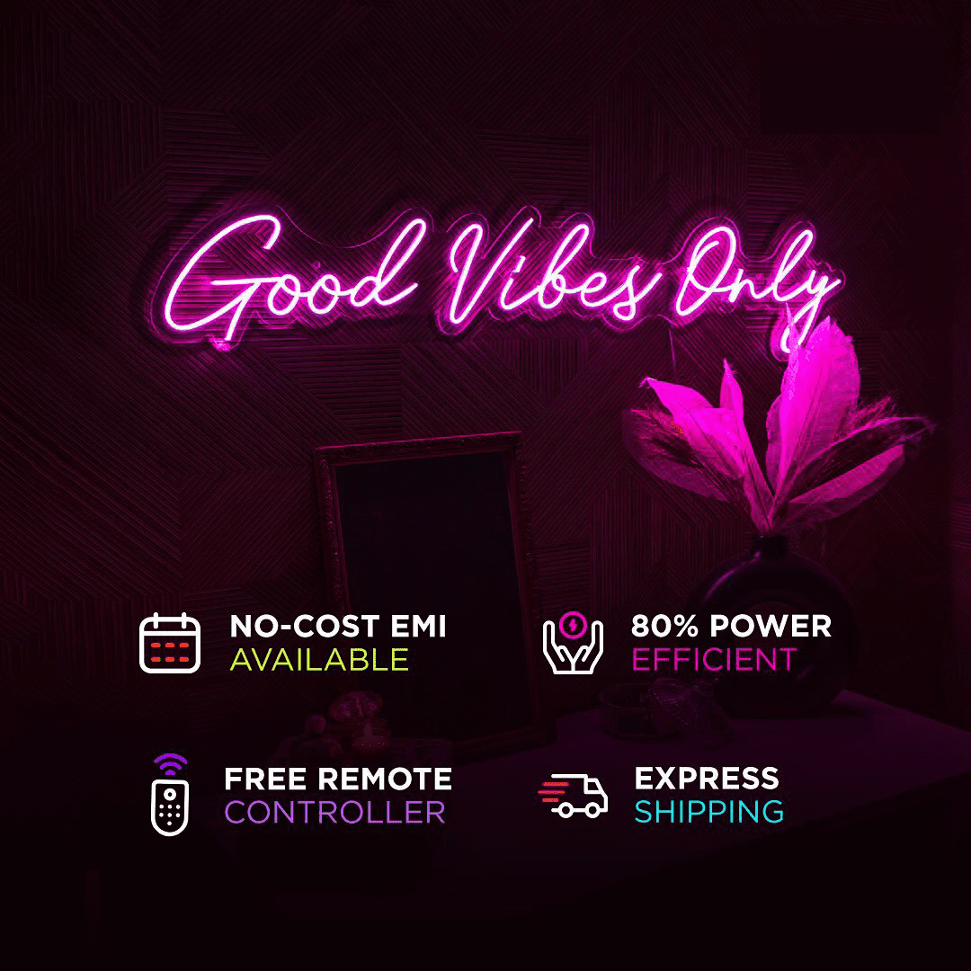 Custom Business Logo Dubai Neon